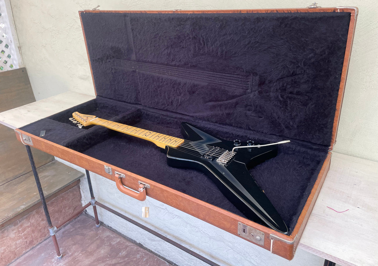Rare Vintage Kramer Voyager USA guitar, lightning bolt w/OHSC　