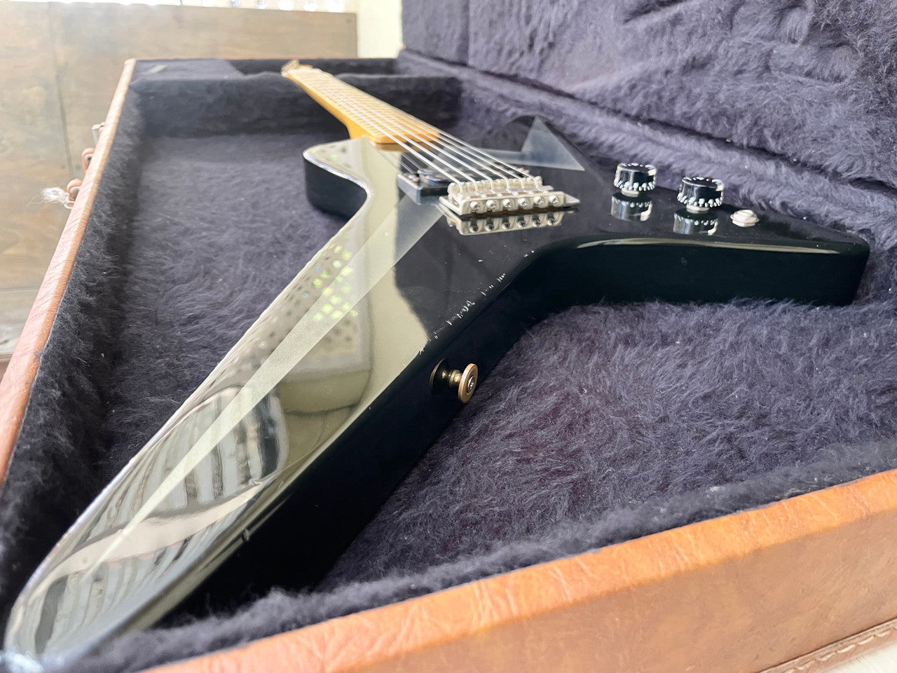 Rare Vintage Kramer Voyager USA guitar, lightning bolt w/OHSC　