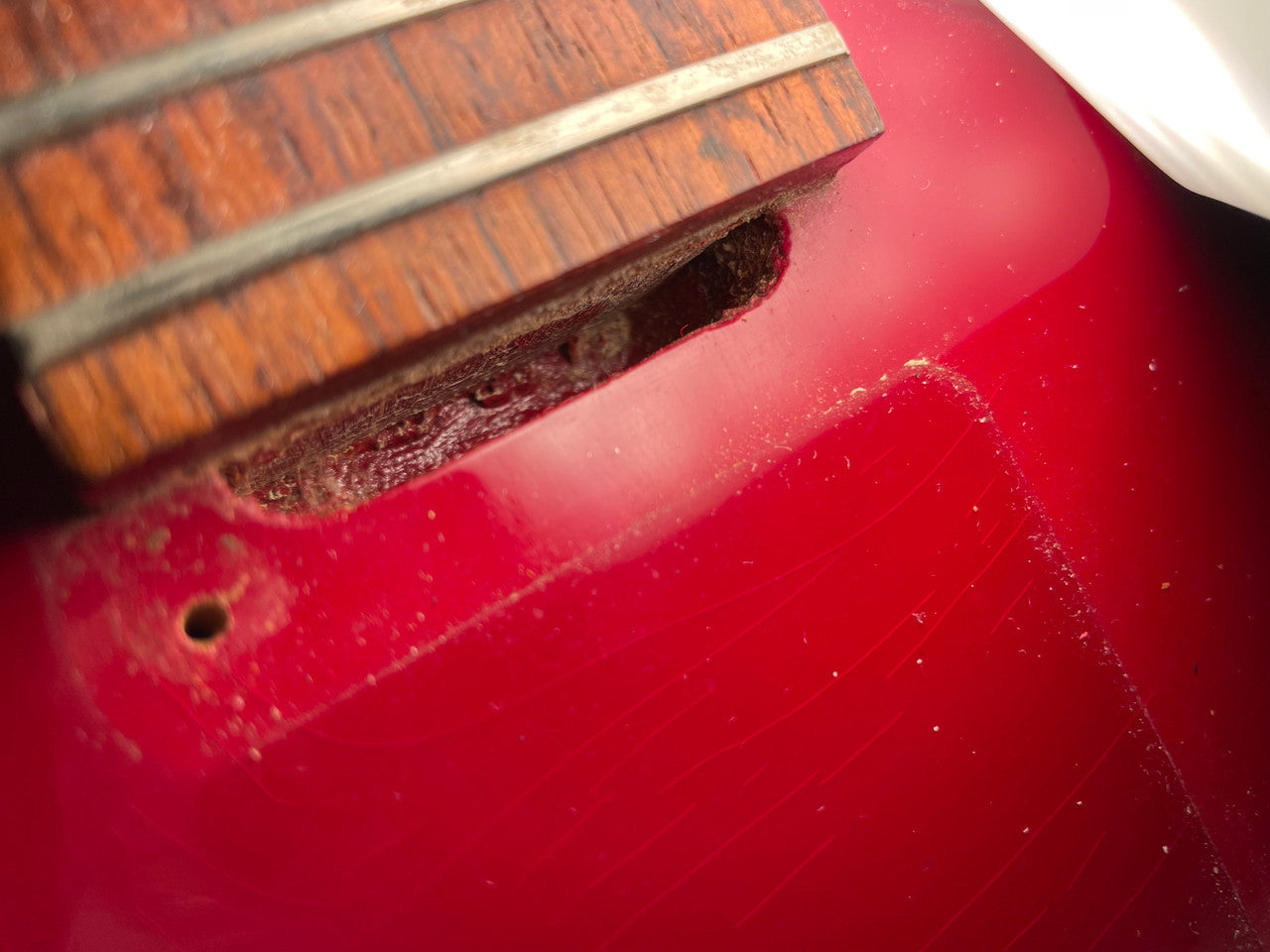 1965 Gibson melody Maker RARE “Ember Red”