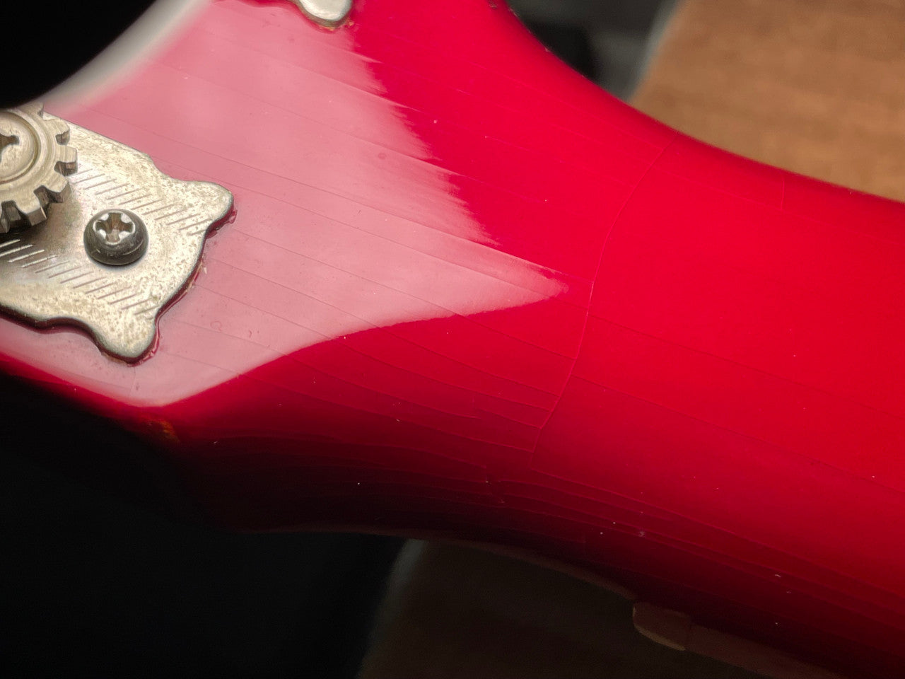 1965 Gibson melody Maker RARE “Ember Red”