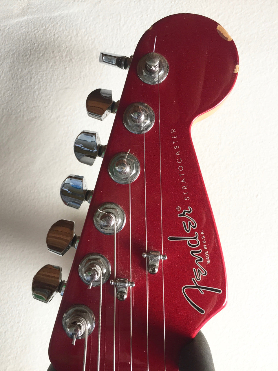 Fender AMERICAN STANDARD STRATOCASTER 1995 "Matching Headstock" w/Streamline pickguard etc.