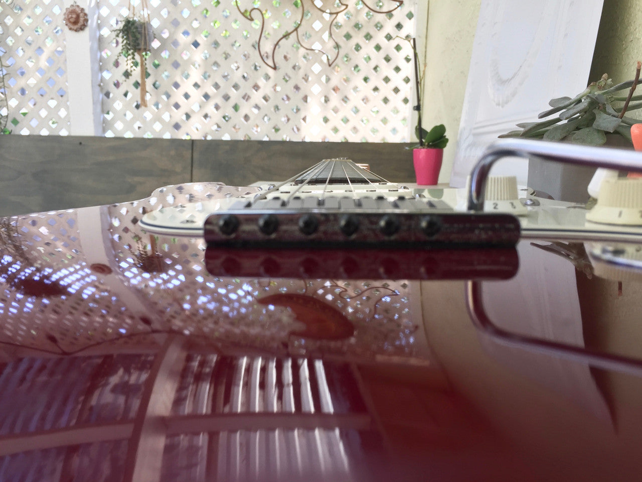 Fender AMERICAN STANDARD STRATOCASTER 1995 "Matching Headstock" w/Streamline pickguard etc.