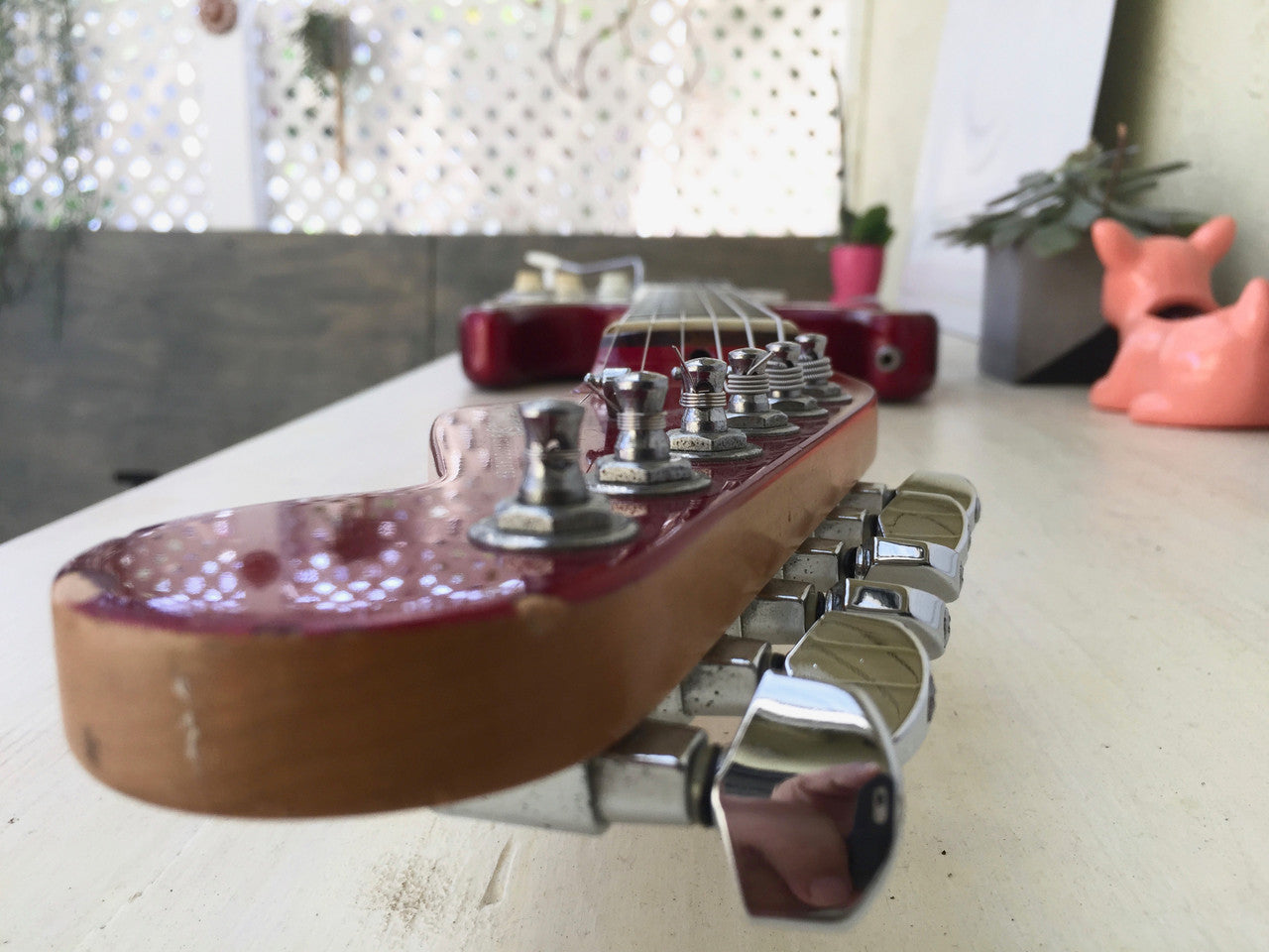 Fender AMERICAN STANDARD STRATOCASTER 1995 "Matching Headstock" w/Streamline pickguard etc.