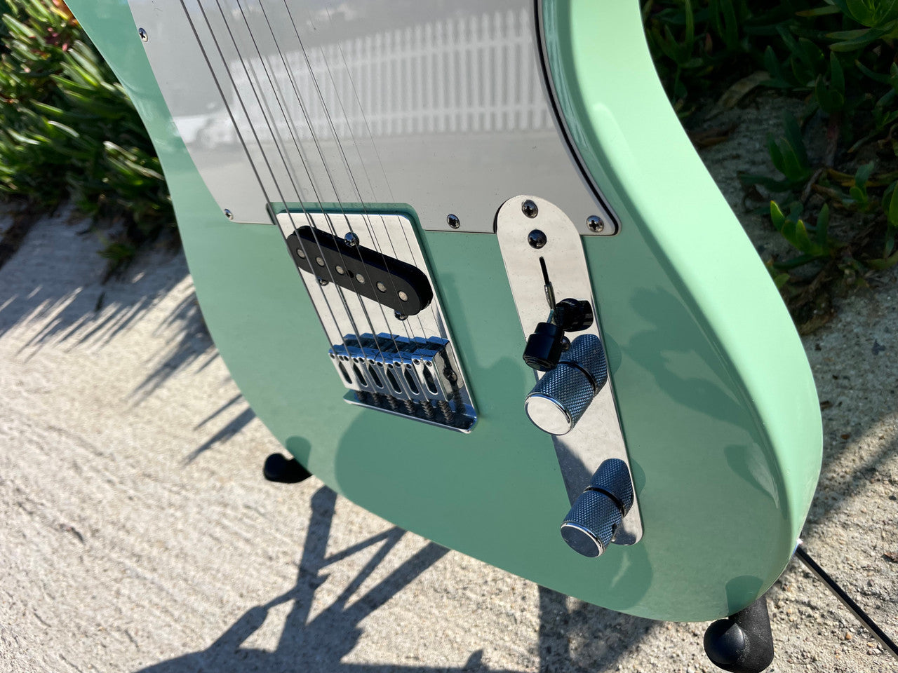 Fender FSR Telecaster Surf green matching headstock w/ matching Fender Blues Jr.