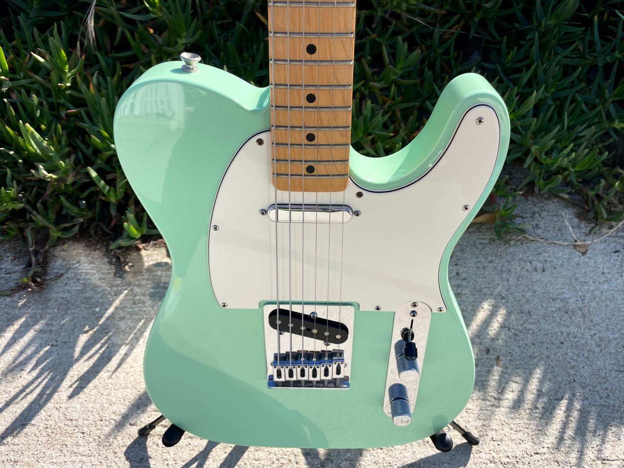 Fender FSR Telecaster Surf green matching headstock w/ matching Fender Blues Jr.