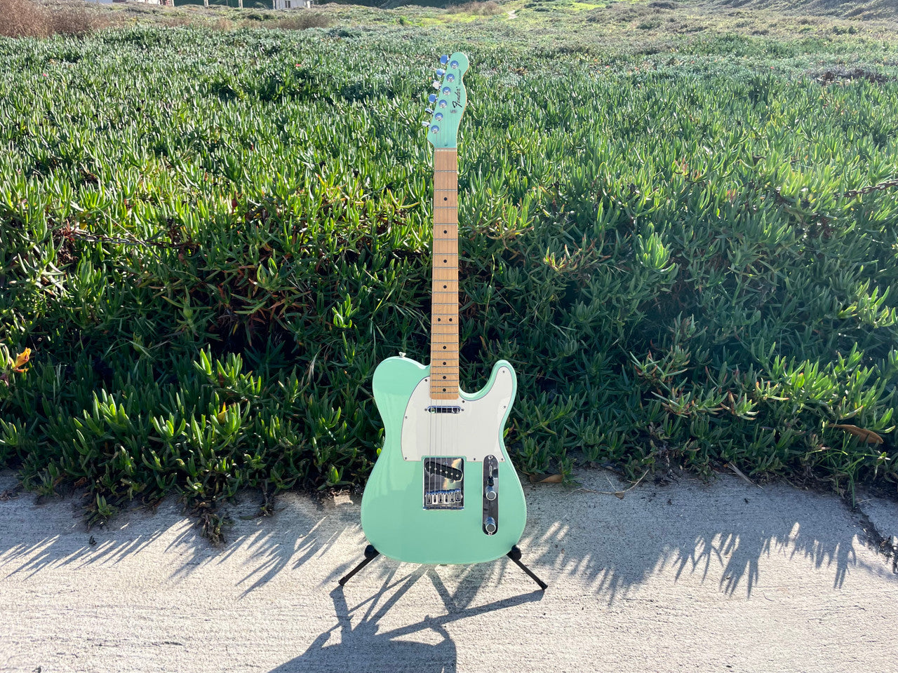 Fender FSR Telecaster Surf green matching headstock w/ matching Fender Blues Jr.