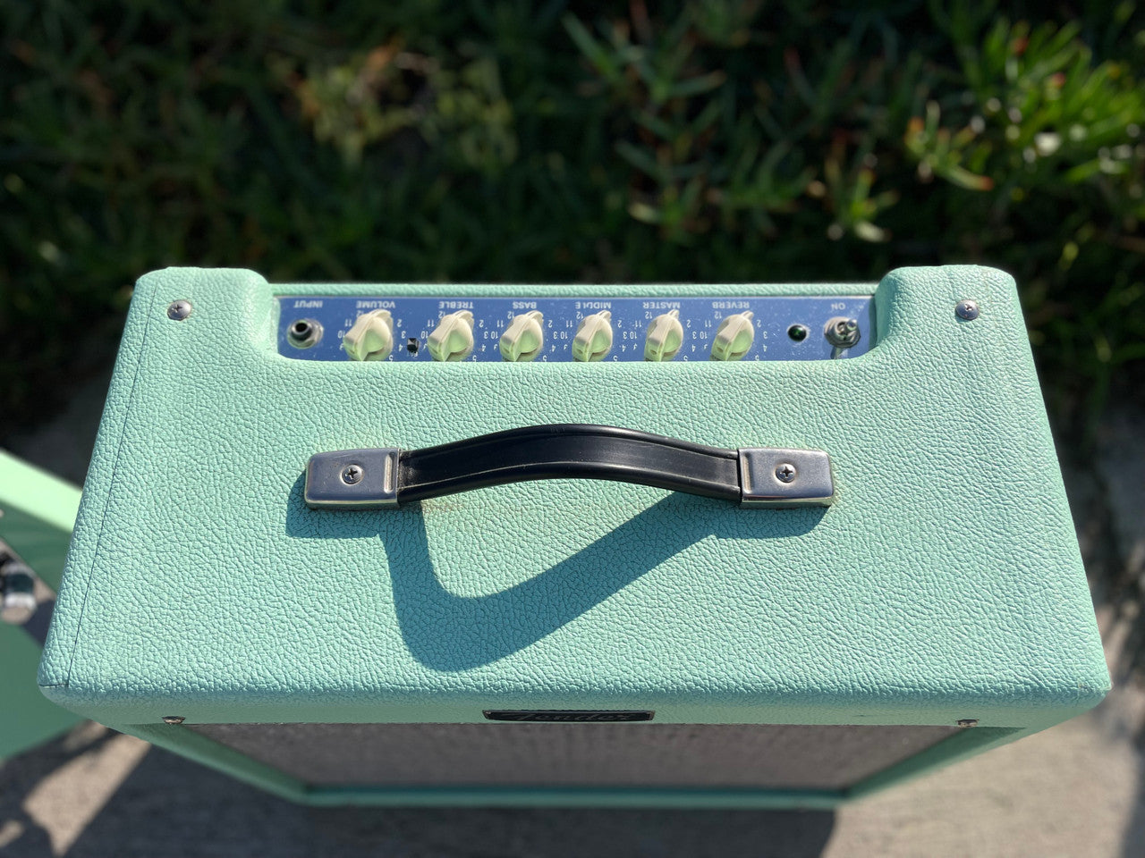 Fender FSR Telecaster Surf green matching headstock w/ matching Fender Blues Jr.