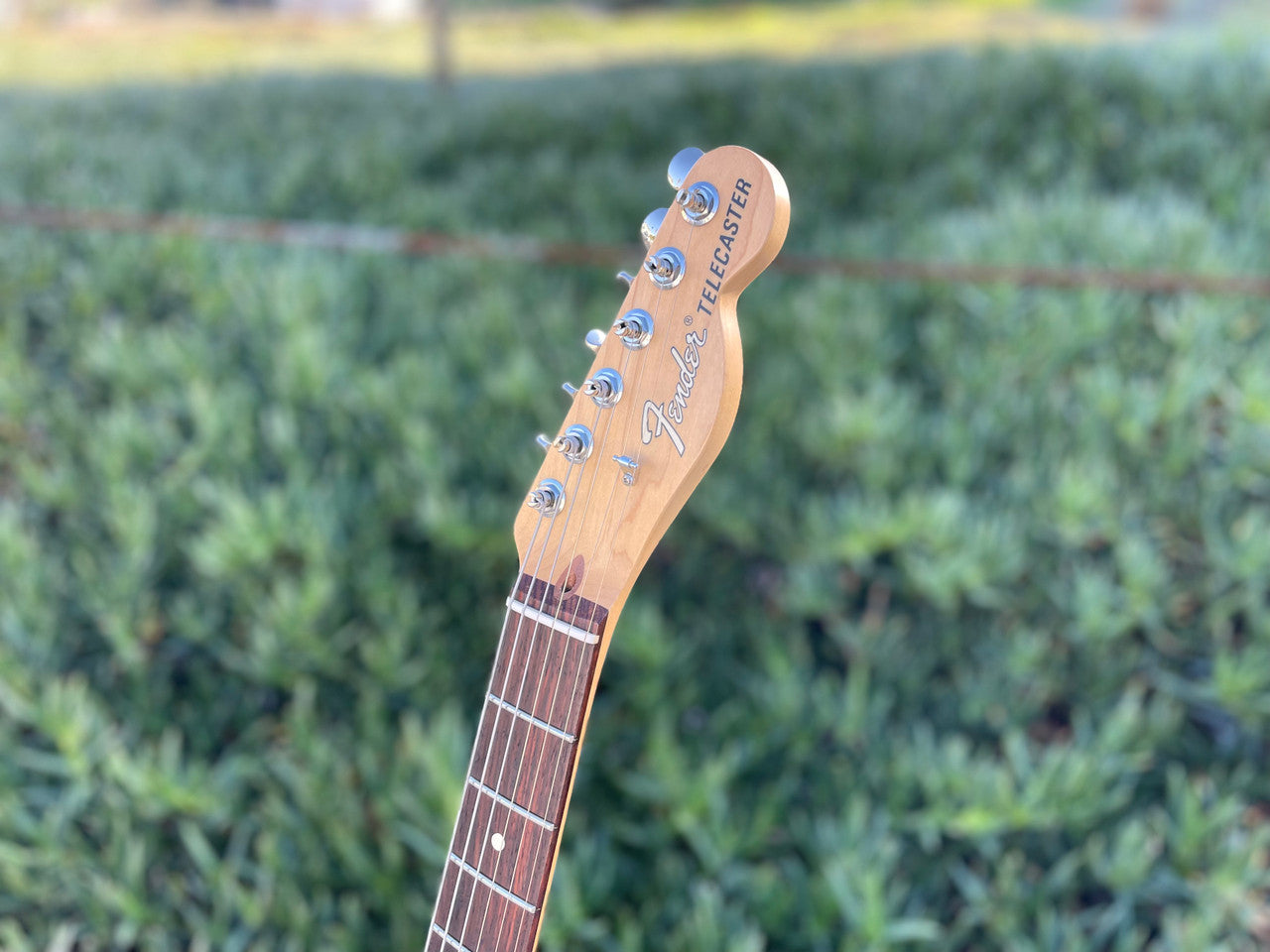 Fender American Performer Telecaster Hum Surf Green 2023