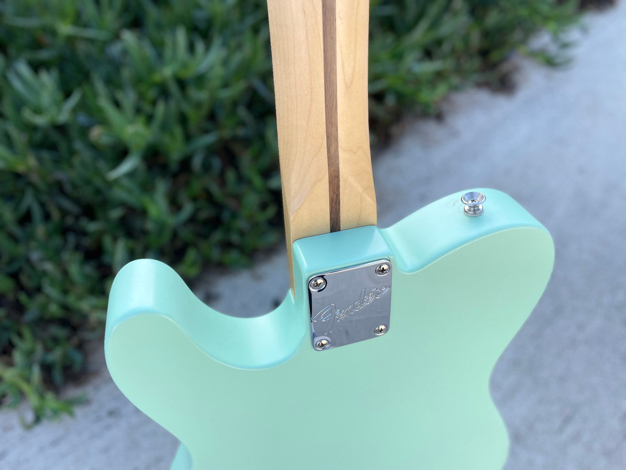 Fender American Performer Telecaster Hum Surf Green 2023