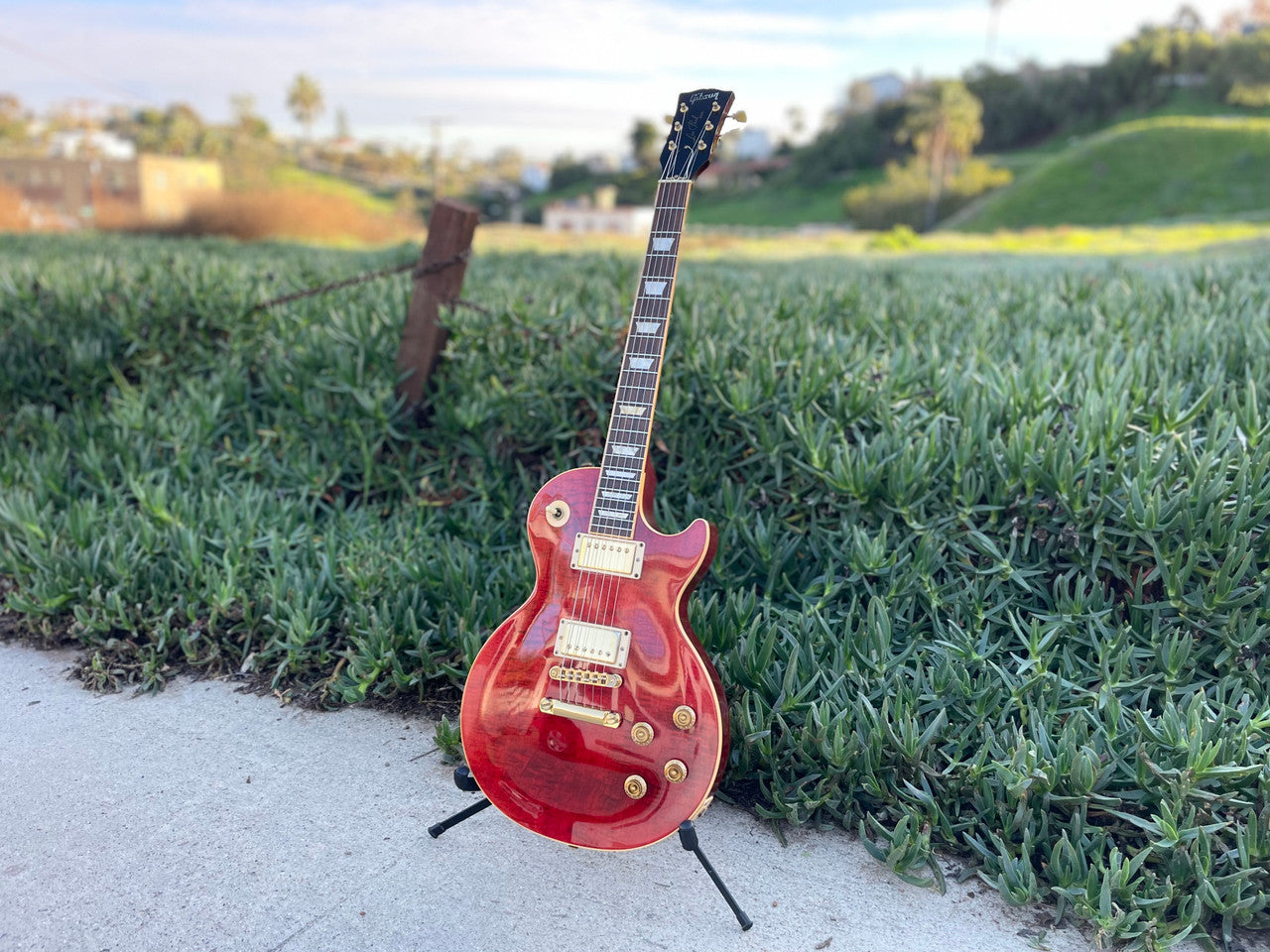 2006 Les Paul Standard Plus Wine Red Flame Top