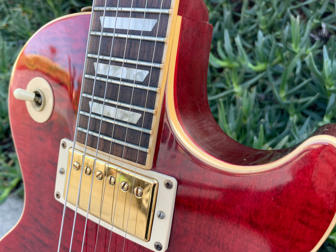 2006 Les Paul Standard Plus Wine Red Flame Top