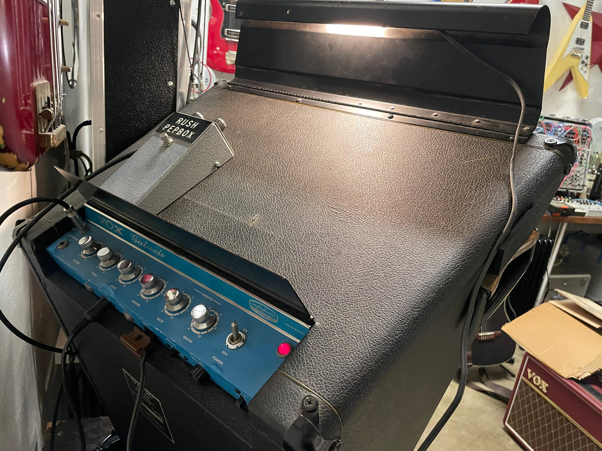 Vox Galaxie Amp 1960s Solid State - Complete w/Lamp, Footswitch & new 3-Prong Plug