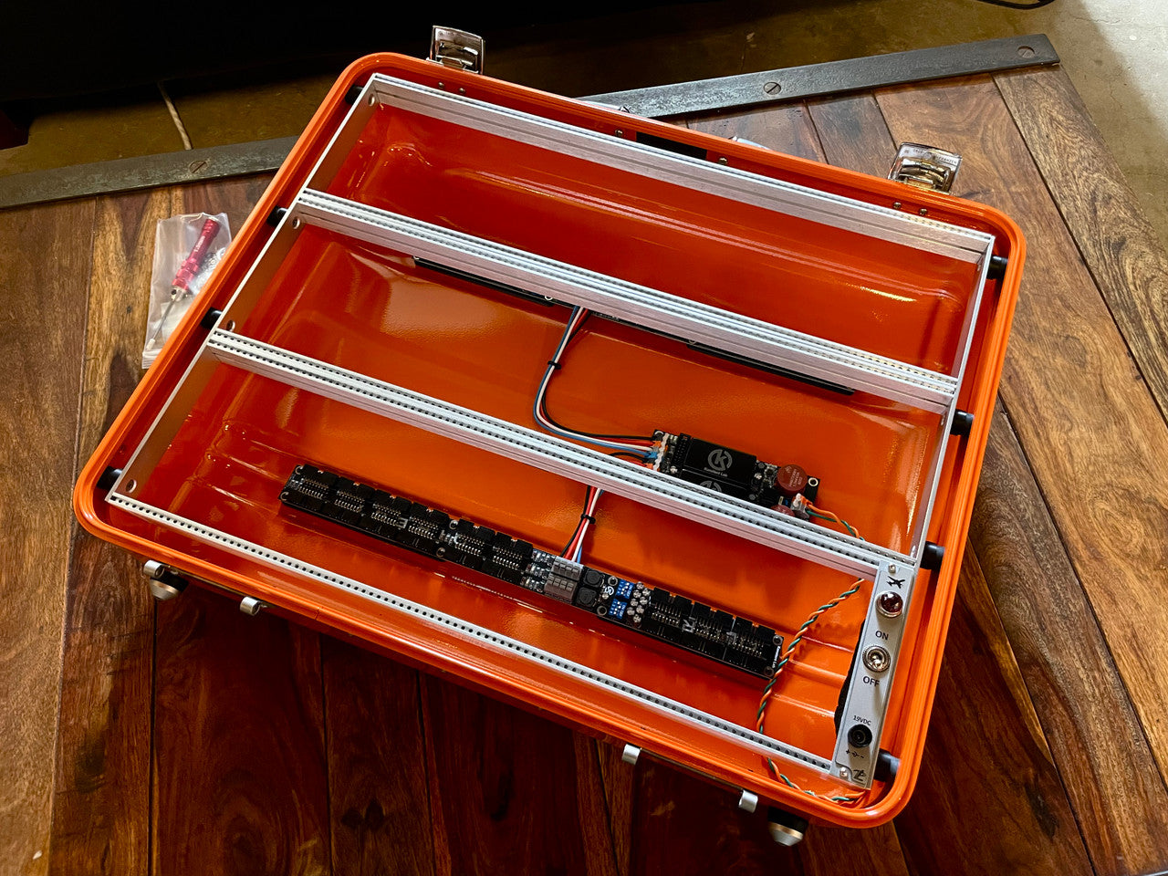 BPNYC ZERO Halliburton Eurorack Modular Travel Case 9U 96hp "ORANGE" Pre-Order