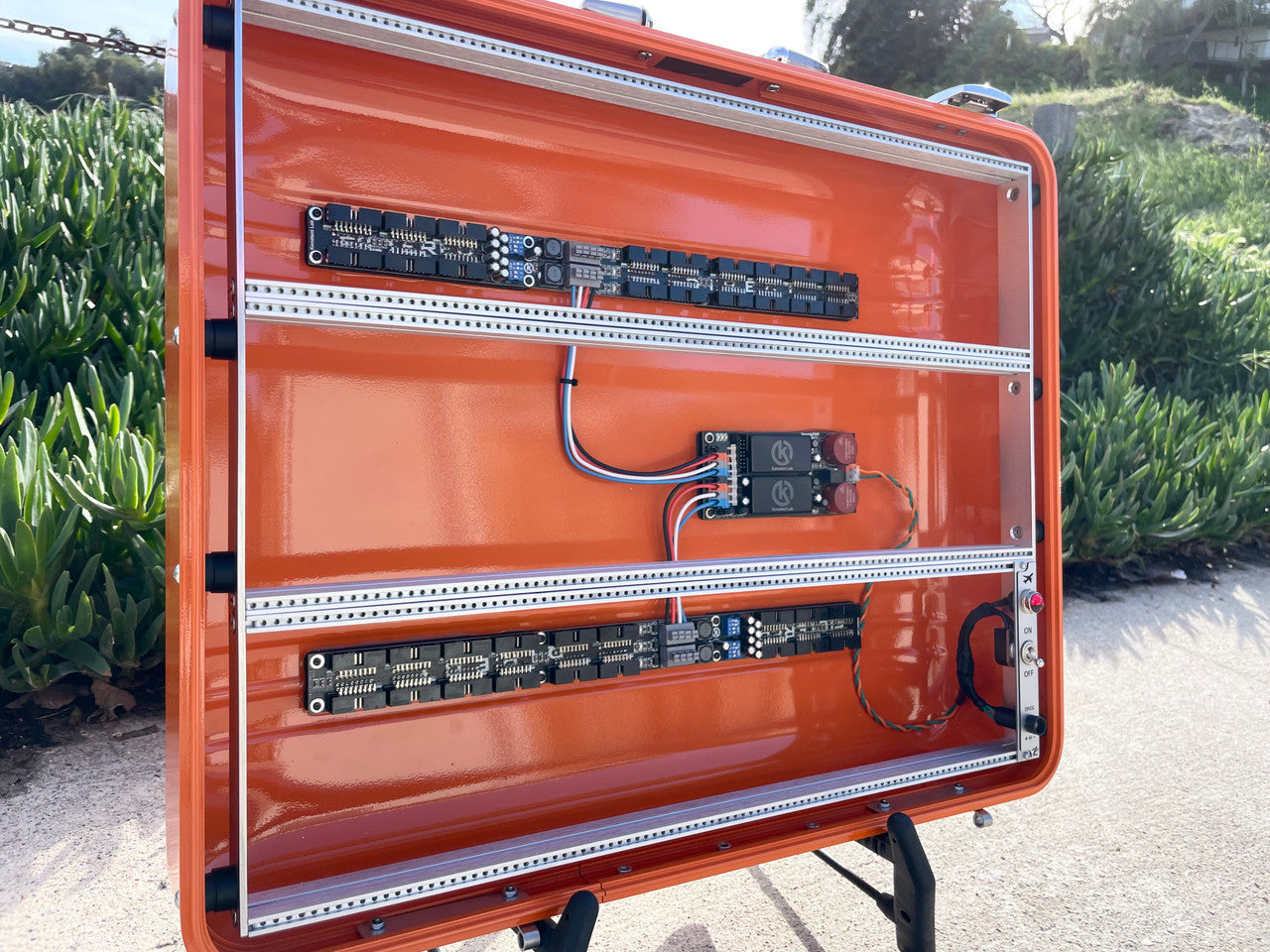 BPNYC ZERO Halliburton Eurorack Modular Travel Case 9U 96hp "ORANGE" Pre-Order
