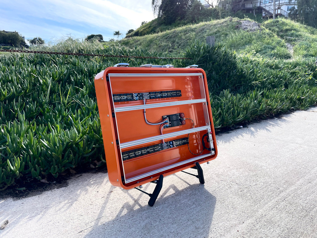 BPNYC ZERO Halliburton Eurorack Modular Travel Case 9U 96hp "ORANGE" Pre-Order