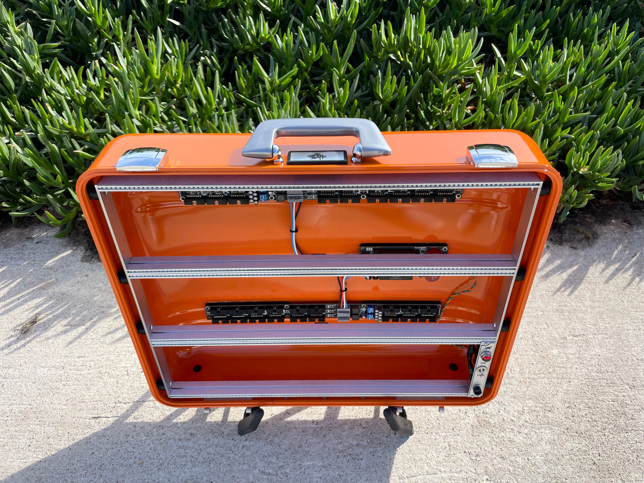BPNYC ZERO Halliburton Eurorack Modular Travel Case 9U 96hp "ORANGE" Pre-Order