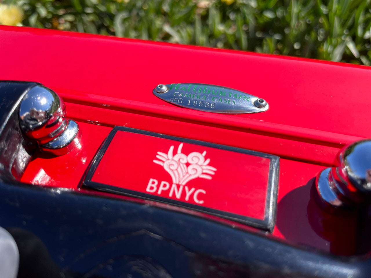 Buchla Tiptop 200t series with BPNYC ZERO Halliburton Eurorack Modular Travel Case 7U "REDRUM" Pre-Order