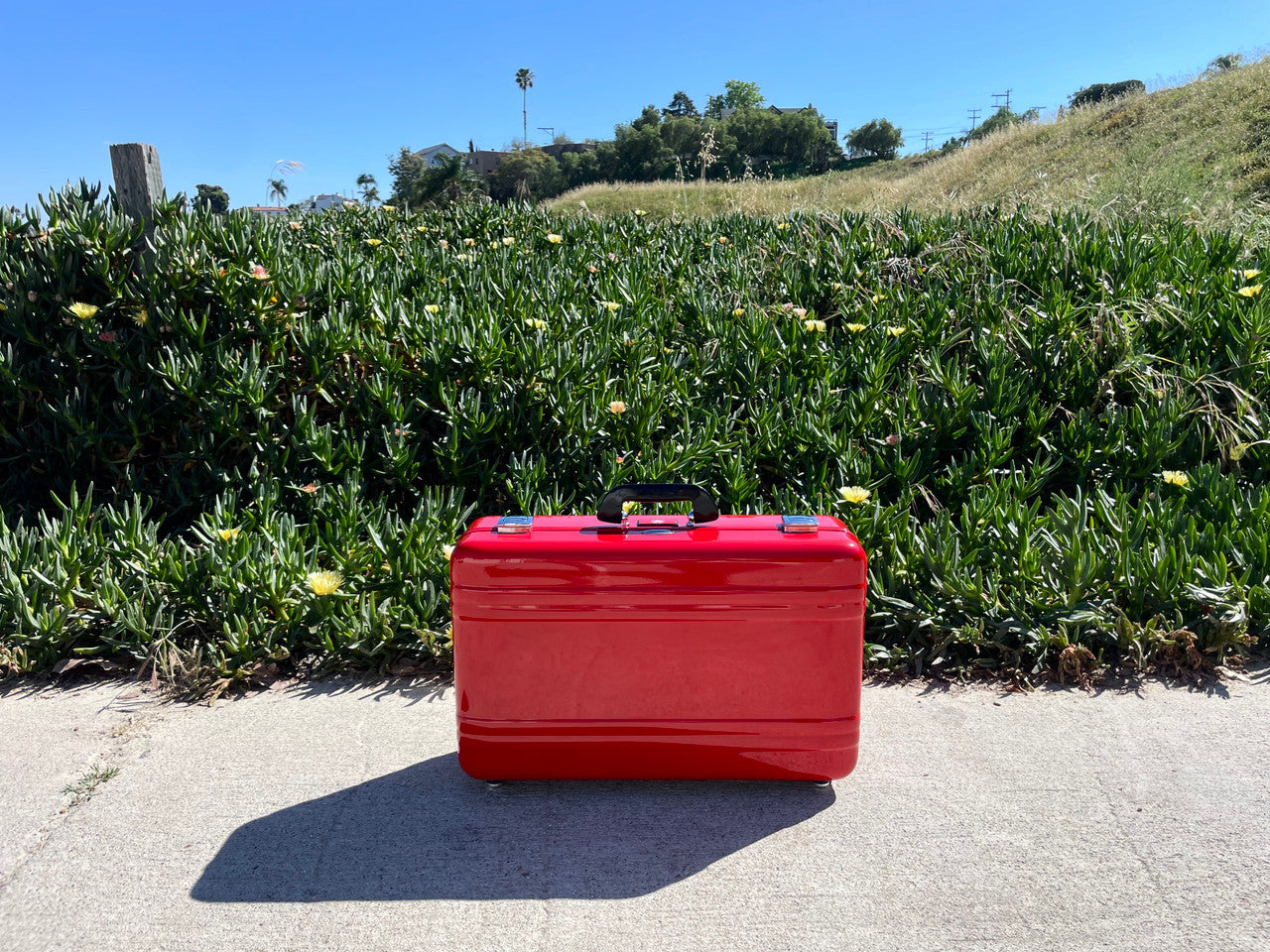 Buchla Tiptop 200t series with BPNYC ZERO Halliburton Eurorack Modular Travel Case 7U "REDRUM" Pre-Order