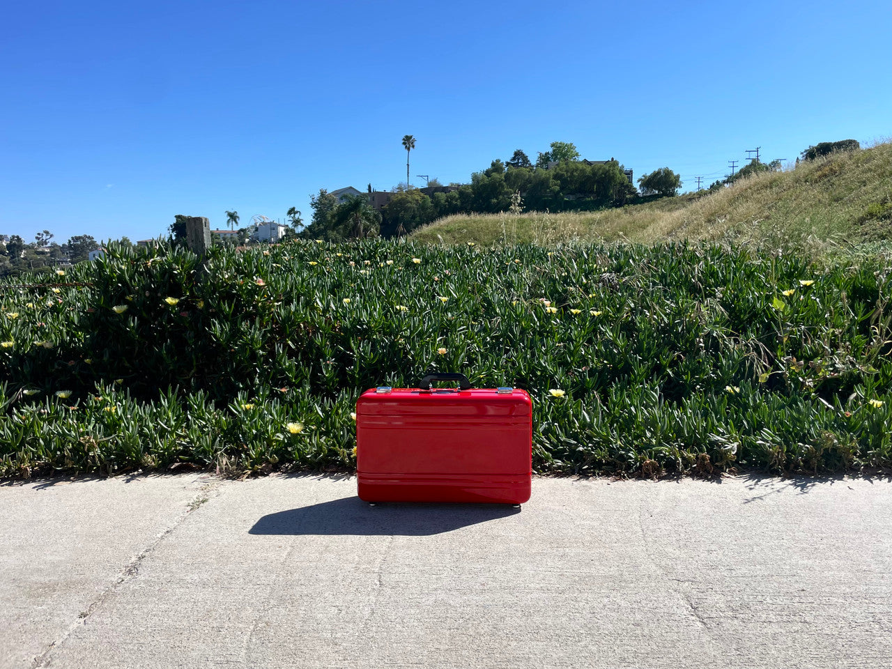 Buchla Tiptop 200t series with BPNYC ZERO Halliburton Eurorack Modular Travel Case 7U "REDRUM" Pre-Order