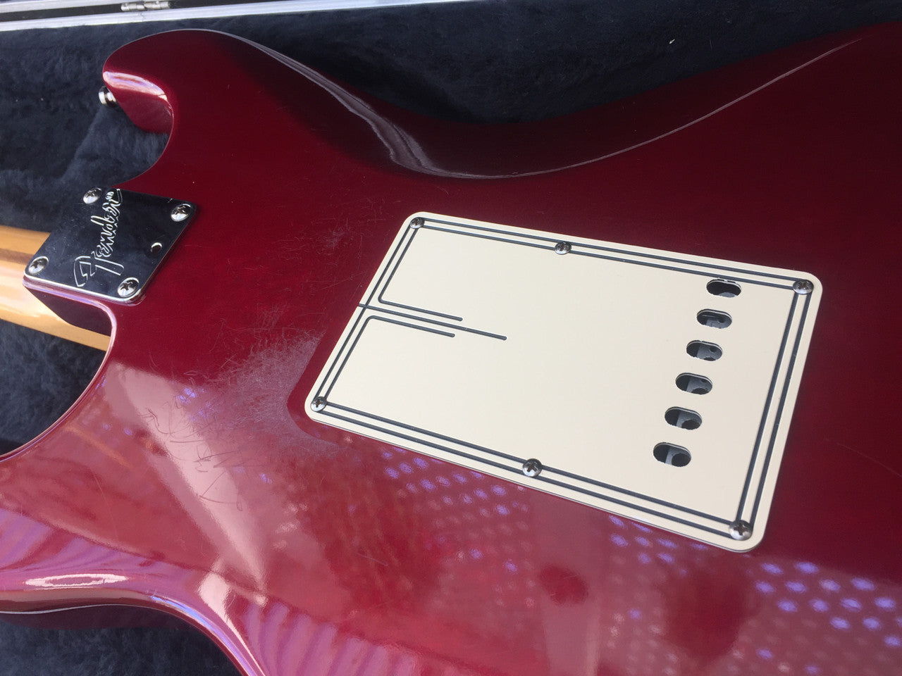 Fender AMERICAN STANDARD STRATOCASTER 1995 "Matching Headstock" w/Streamline pickguard etc.