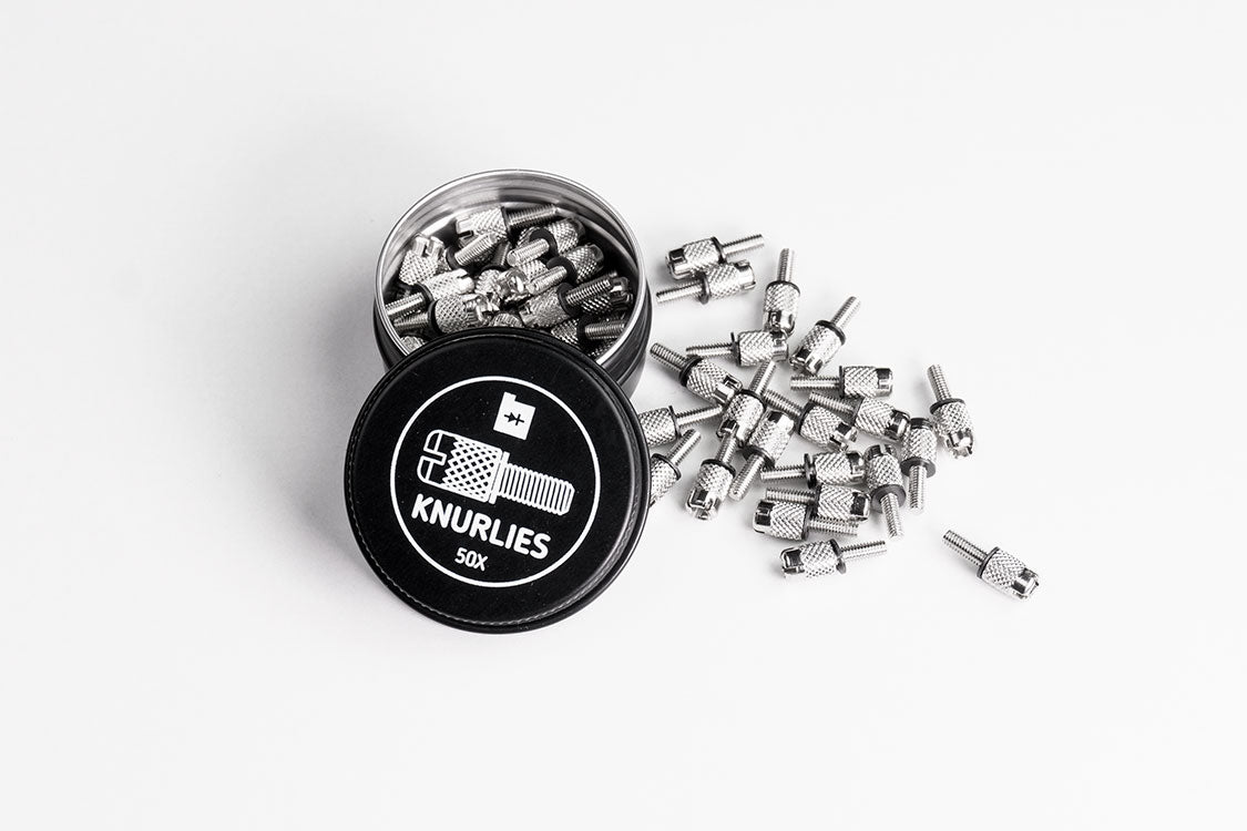 Befaco Knurlies 50 pack M2.5 Rack Screws for Eurorack Cases