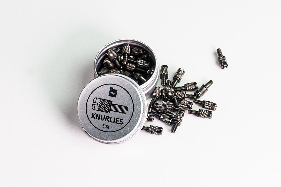 Befaco Knurlies 50 pack M3 Rack Screws for Eurorack Cases