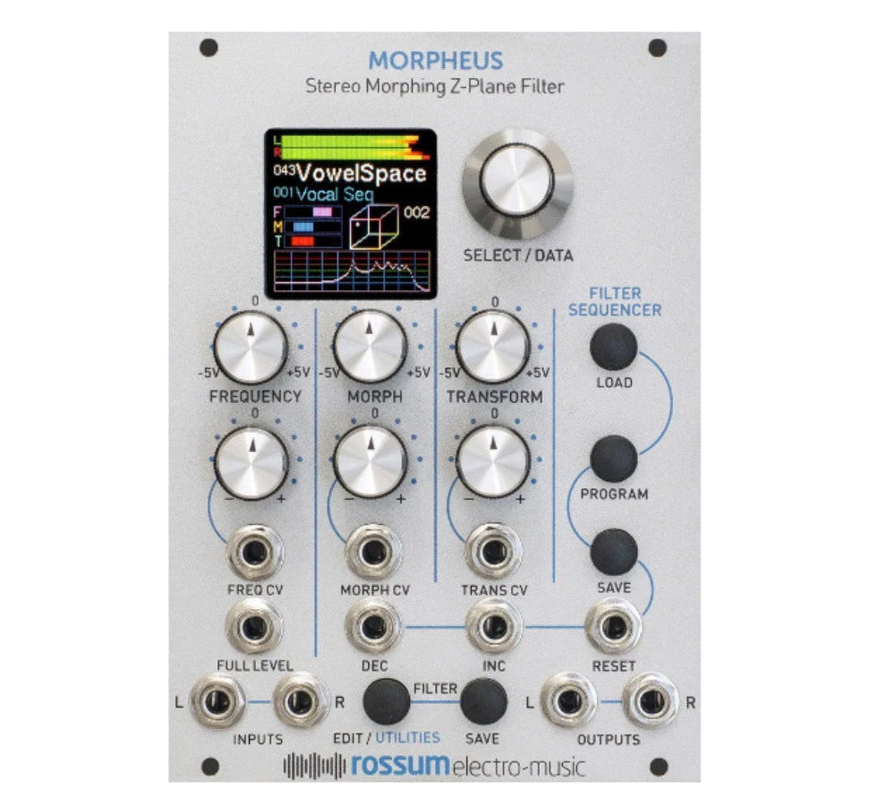 Rossum Morpheus - Stereo Morphing Z-Plane Filter Pre-Order