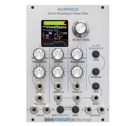 Rossum Morpheus - Stereo Morphing Z-Plane Filter Pre-Order