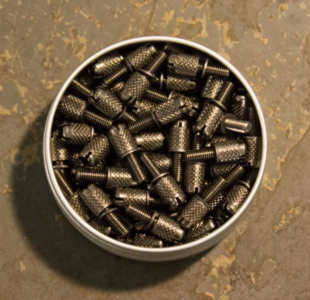 Befaco Knurlies 100 pack M3 Rack Screws for Eurorack Cases