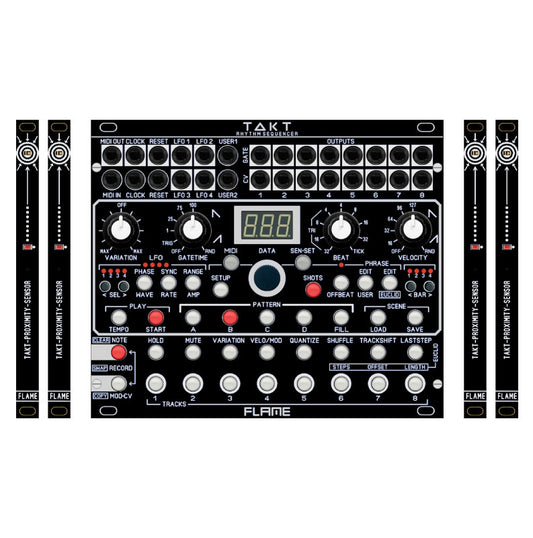 FLAME TAKT rhythm sequencer