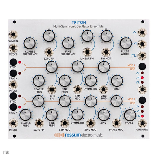 Rossum TRITON (formerly known as TRIDENT)- Multi-Synchronic Triple Analog Oscillator Ensemble Pre-Order