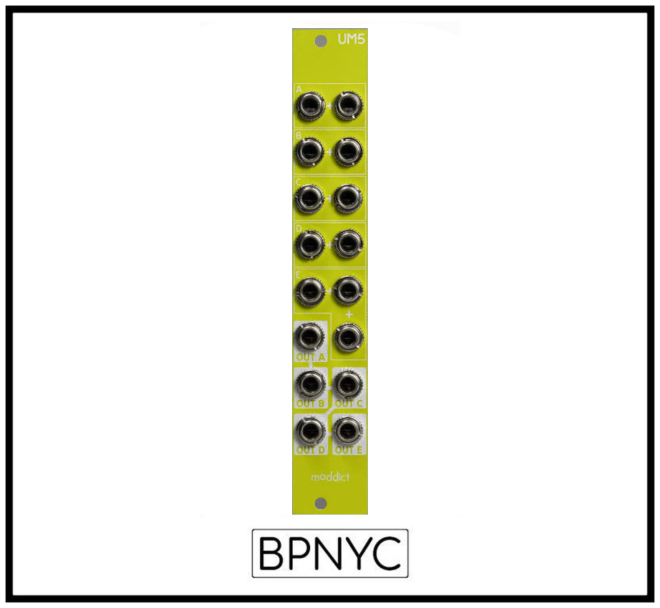 moddict UM5 [5set Unity Mixer]