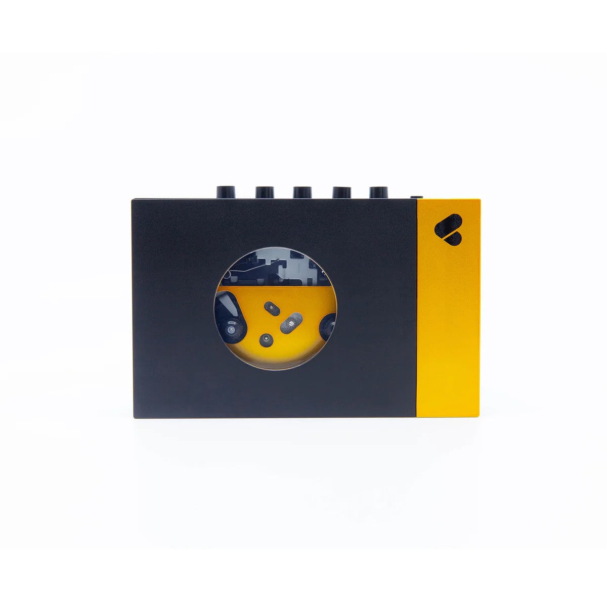 we are rewind BLUETOOTH CASSETTE PLAYER • Amy (Black & Yellow)