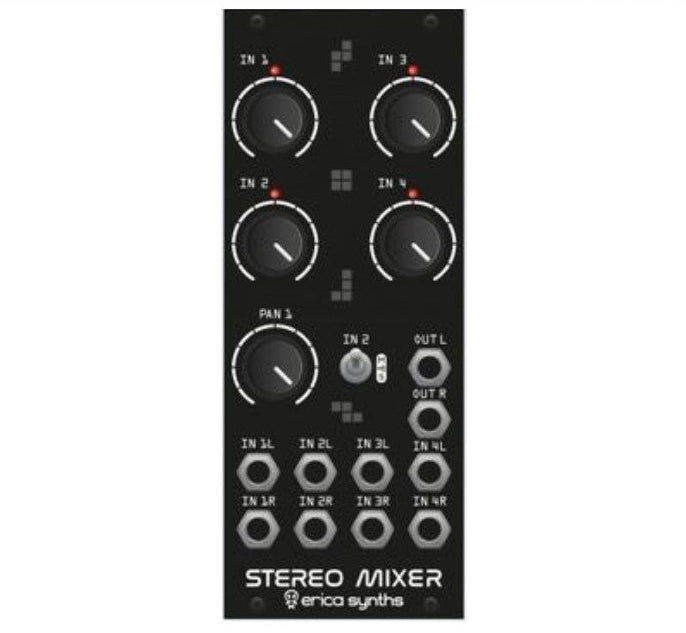 Erica Synths Drum Stereo Mixer - Store Demo