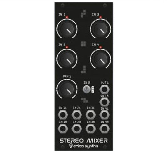 Erica Synths Drum Stereo Mixer - Store Demo