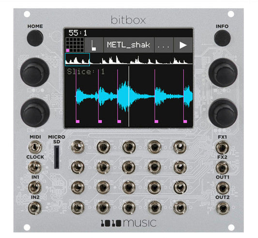1010MUSIC Bitbox  mk2 – Intuitive Sampling Module Pre-Order