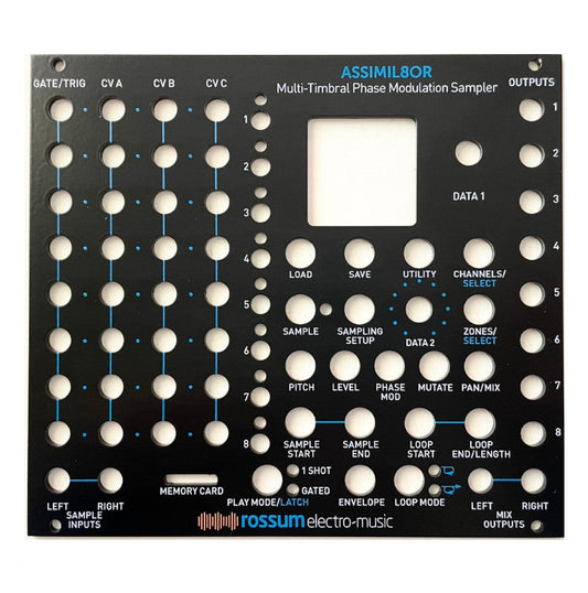 Rossum Assimil8or Black Faceplate