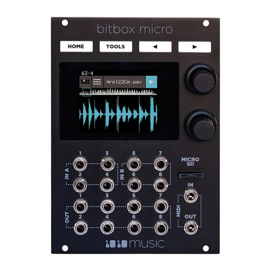 1010MUSIC  BITBOX Micro – Compact Sampling Module Pre-Order