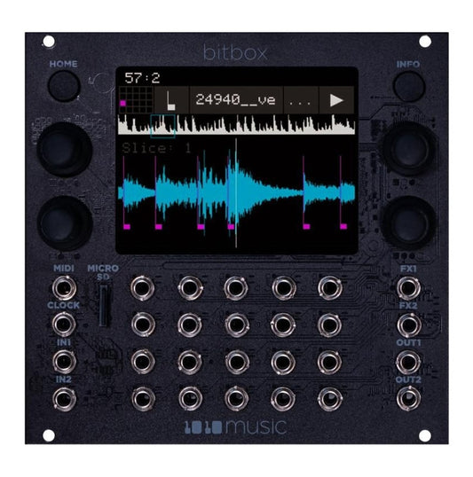 1010MUSIC Bitbox  mk2 – Intuitive Sampling Module Pre-Order