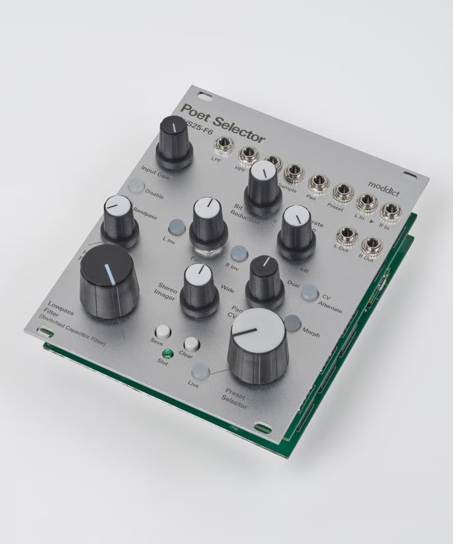 moddict Poet Selector   [Stereo processor + Classic Sampler Filter]