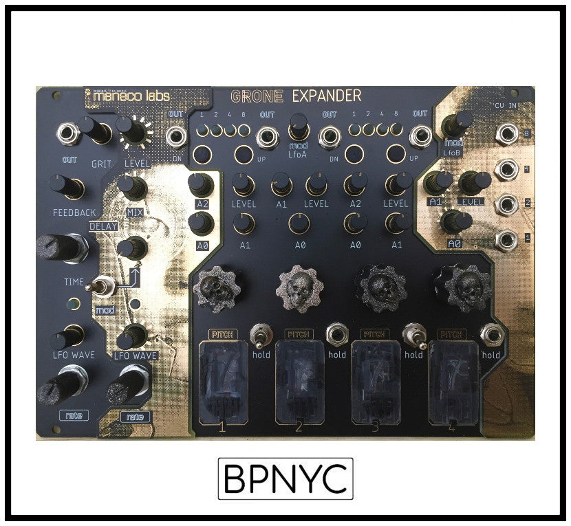 Maneco Labs GRONE dark drone machine EXPANDER (eurorack)