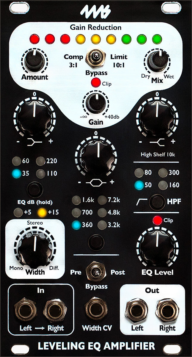 4ms Leveling EQ Amplifier [LEQA]