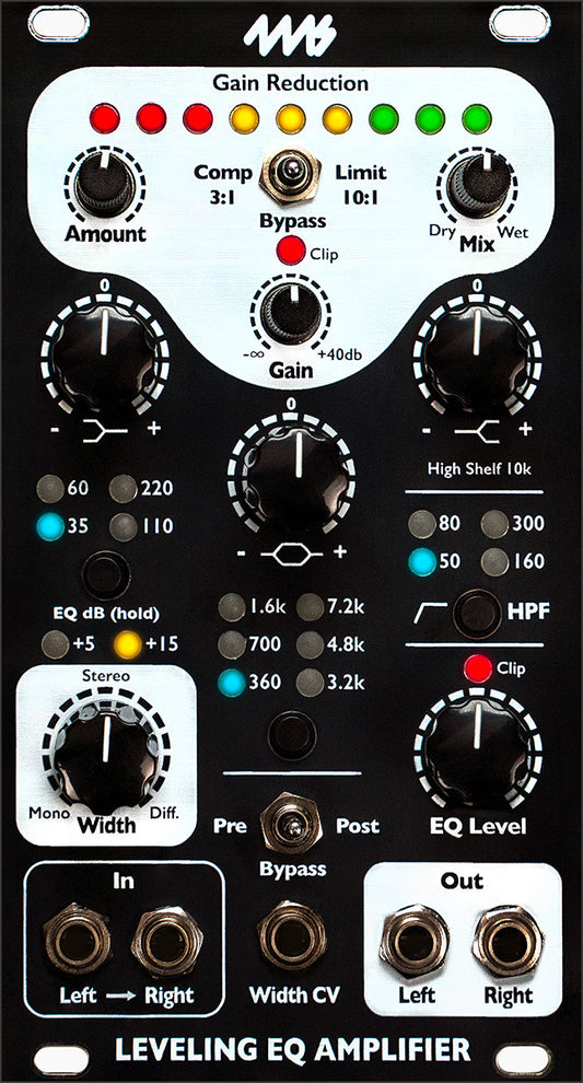 4ms Leveling EQ Amplifier [LEQA]