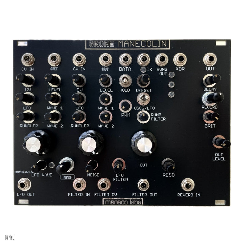 Maneco Labs GRONE MANECOLIN BLACK(eurorack)