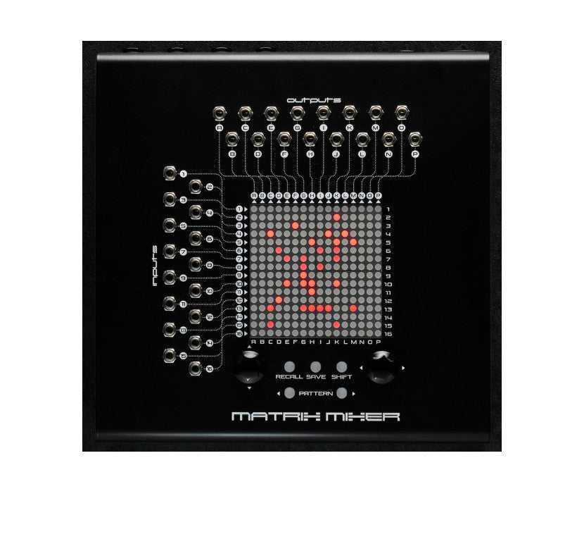 Erica Synths Desktop Matrix Mixer Pre-Order