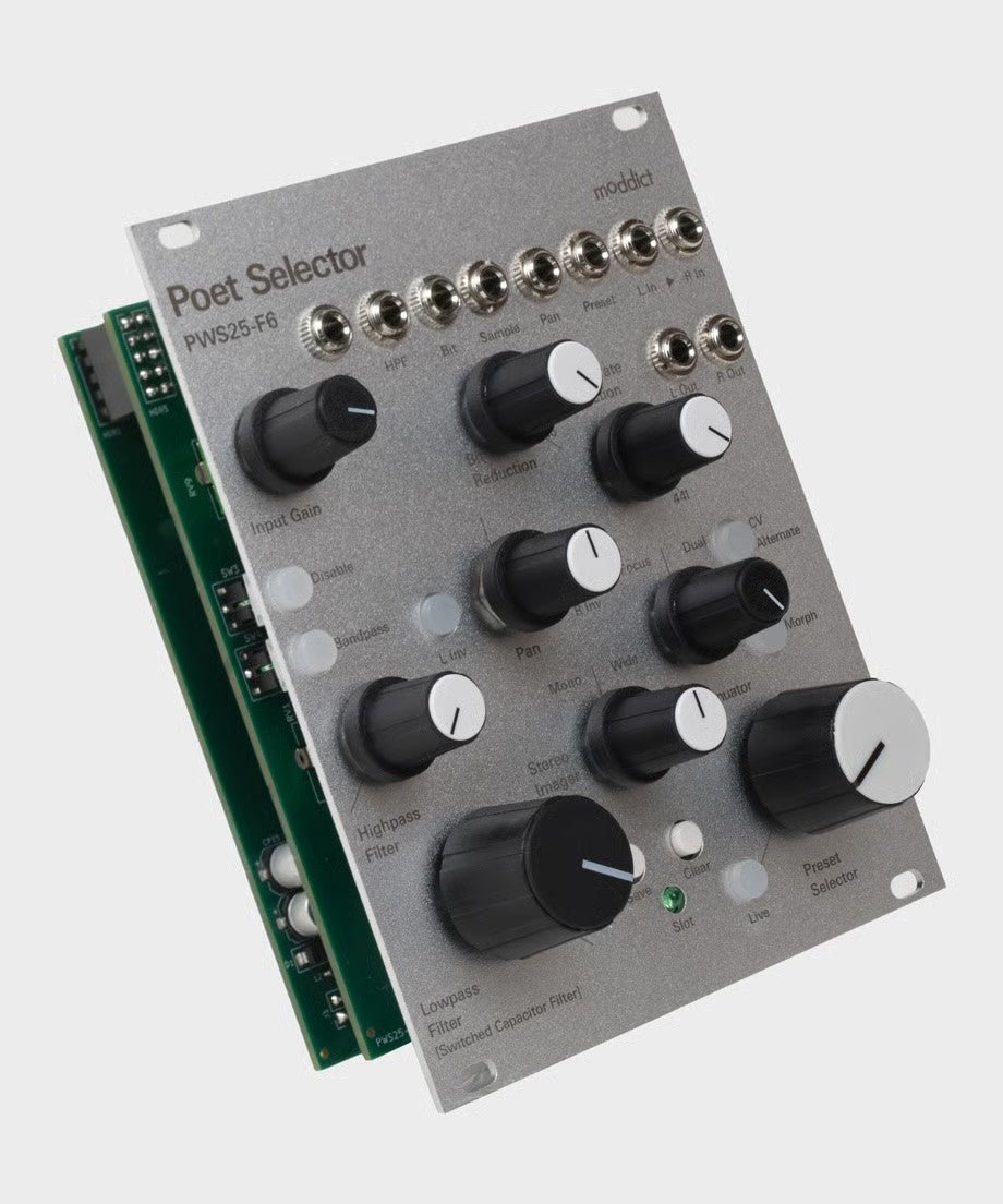 moddict Poet Selector   [Stereo processor + Classic Sampler Filter]