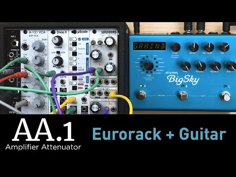 Strymon AA 1 - Amplifier/Attenuator, MERGE GUITAR w MODULAR Pre-Order