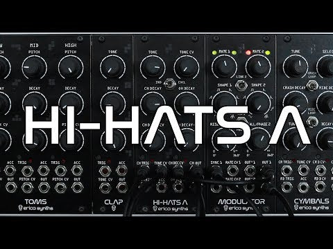 Erica Synths Hi-Hats A NO BOX
