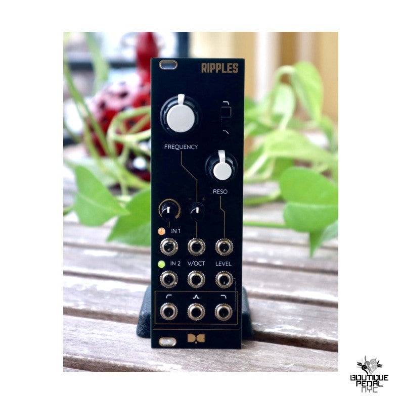 Dusty Clouds RIPPLES Alternative panel Matte Black / Gold