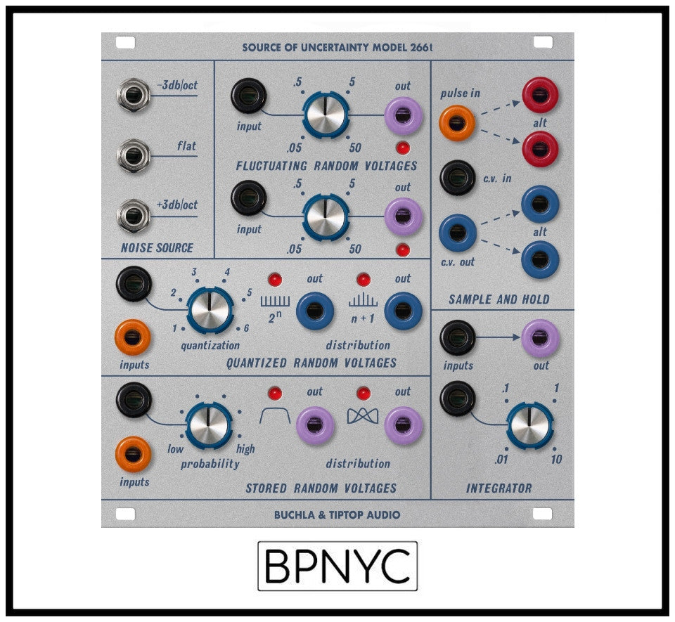 Buchla & Tiptop Audio SOURCE OF UNCERTAINTY MODEL 266t